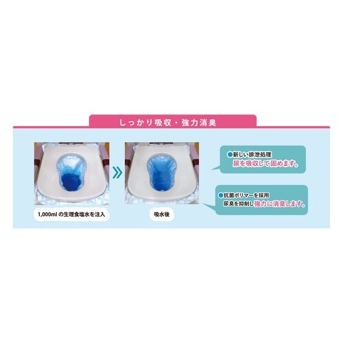 ポータブルトイレシート 10枚入り ミナラーク