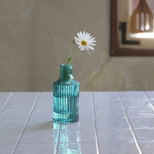 花瓶 プチフラワーベース グリーン アン