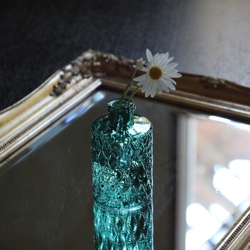 花瓶 プチフラワーベース グリーン トロワ