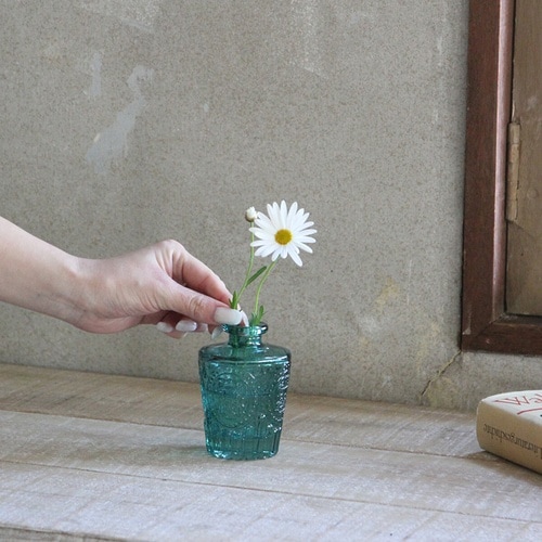 花瓶 プチフラワーベース グリーン セットゥ