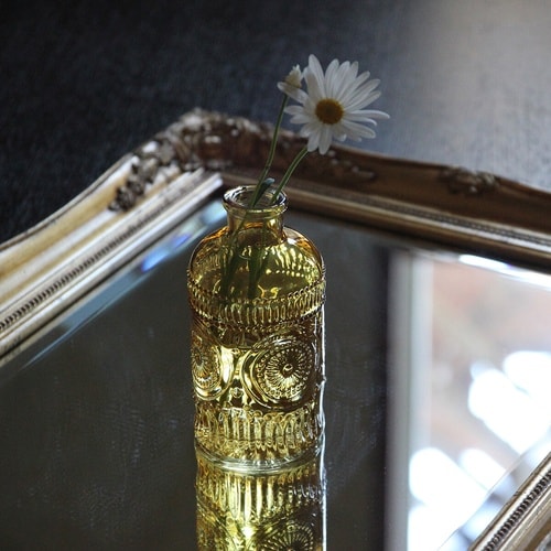 花瓶 プチフラワーベース アンバー ドゥ