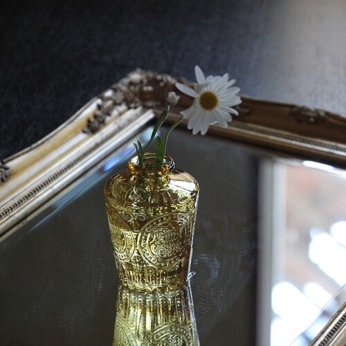 花瓶 プチフラワーベース アンバー セットゥ