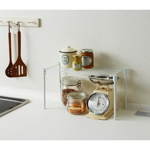 キッチン収納 キッチン 重ね棚 ワイヤー