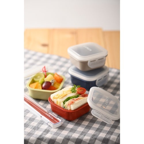 ランチクロス ギンガムチェック グレー