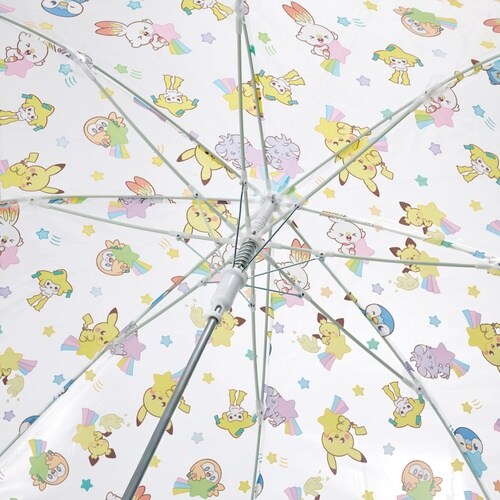 傘 ビニール傘 55cm キャラクター ポケピース