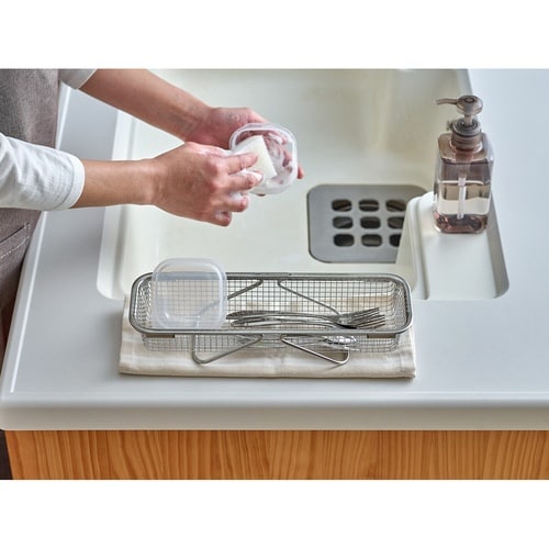 水切りかご 水切り メッシュかご スリム leye