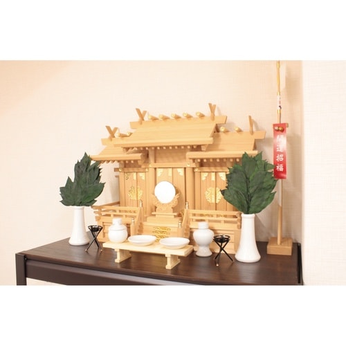 榊 神具 プリザーブド榊 コンパクト榊 一対