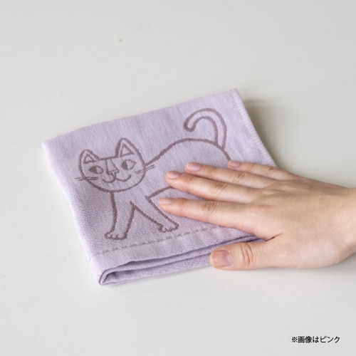 布巾 おかべてつろう Ag+ 抗菌 ふきん ピンク