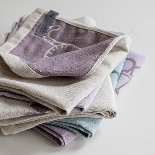 布巾 おかべてつろう Ag+ 抗菌 ベージュ