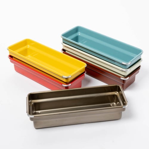 収納ケース OBLONG TRAY グリーン