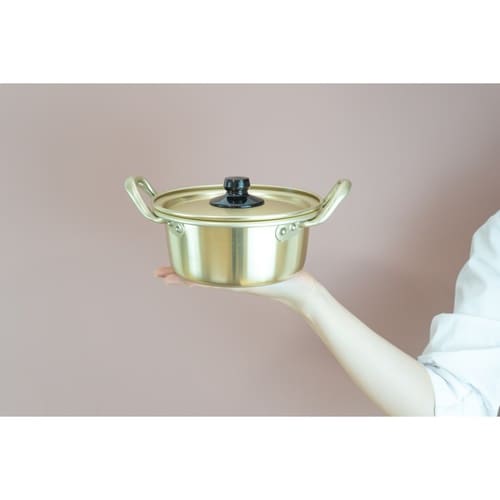 両手鍋 16cm アルミ製 味覚探訪 韓国編