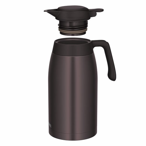 サーモス ポット 2L ステンレスポット ブラウン