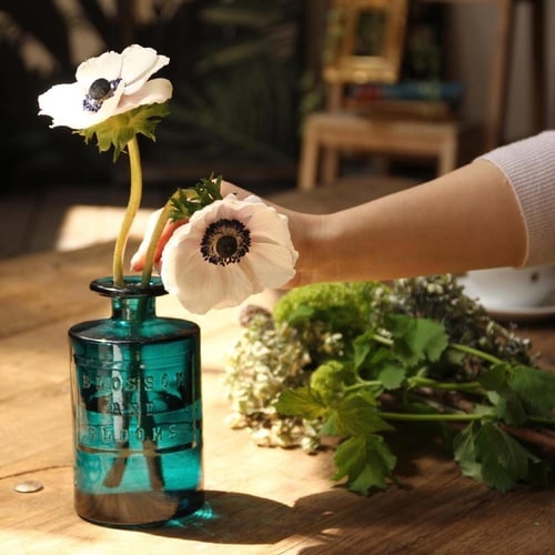 花瓶 VALENCIA ブルー