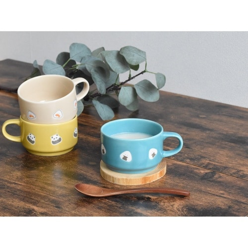 カップ ぎゅっとおにぎりさん スープマグ のり