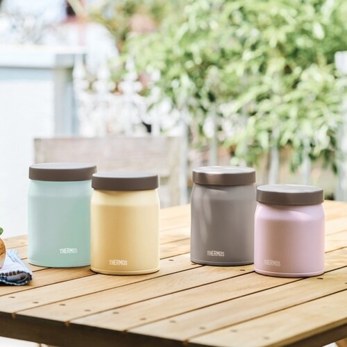 サーモス スープジャー 400ml グレージュ