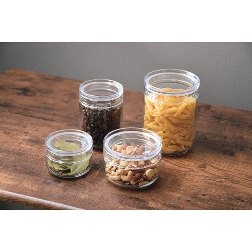 保存容器 430ml クラルテ ガラス製