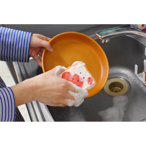 キッチンスポンジ もちっと食ぱんさん スポンジ