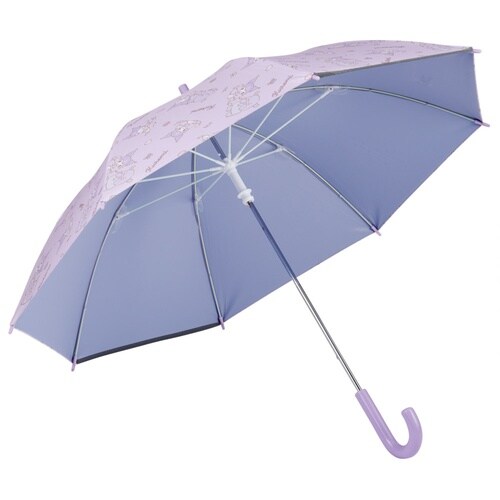 雨傘 手開き 子ども用 晴雨兼用 50cm クロミ