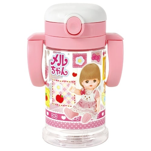 ストローマグ 折りたたみ 370ml メルちゃん