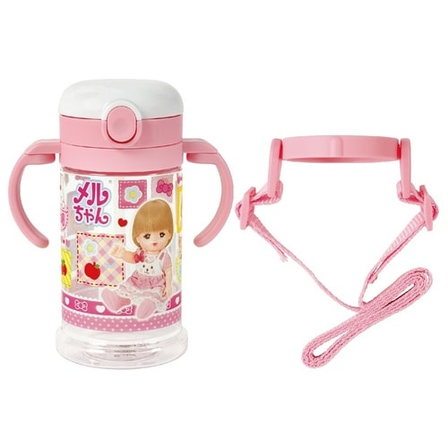 ストローマグ 折りたたみ 370ml メルちゃん