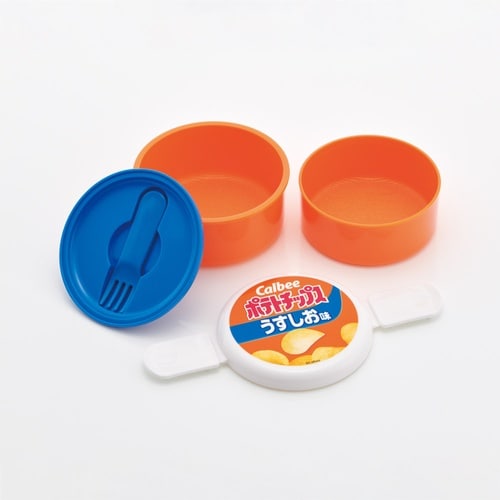 弁当箱 二段 500ml ポテチうすしお味