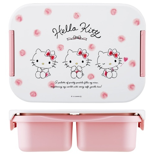 弁当箱 900ml 抗菌セパレート型タイト キティ