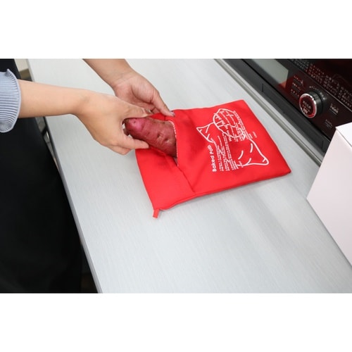 電子レンジ調理バッグ焼きいもバッグ