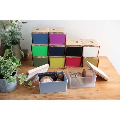 収納ボックス KITOHAKO ふた付き ホワイト