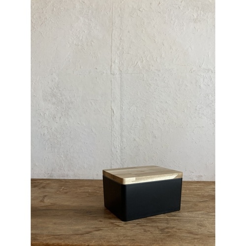 収納ボックス KITOHAKO ふた付き ブラック