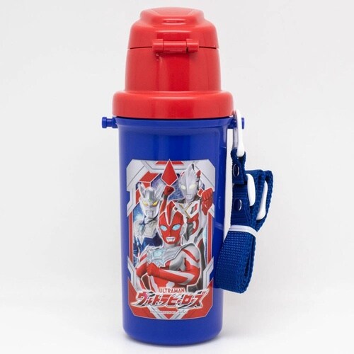 水筒 600ml ウルトラヒーローズ 直飲み