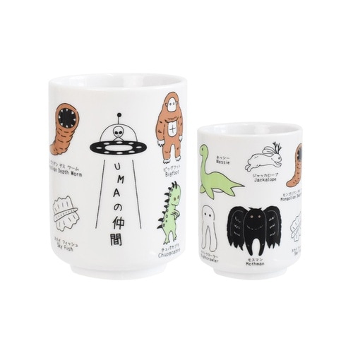 湯呑み 280ml YURU−MA UMAの仲間