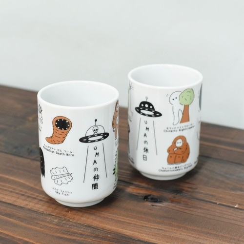 湯呑み 280ml YURU−MA UMAの休日