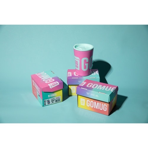 タンブラー 460ml GOMUG ピンク