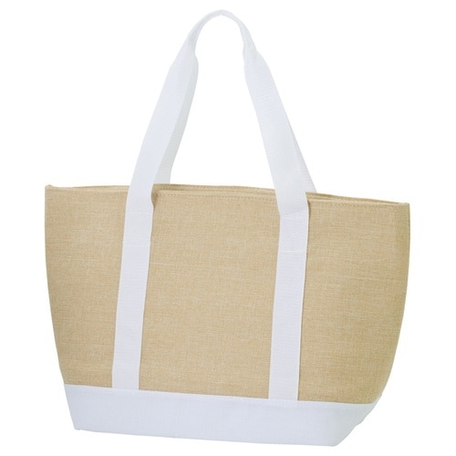 エコバッグ 麻風 トート 保冷 ショッピングバッグ