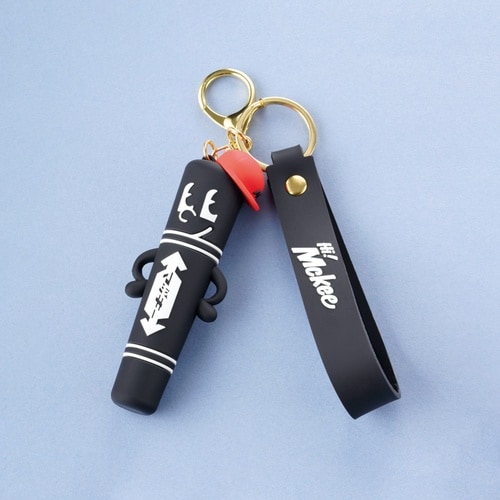 キーホルダー ラバーマスコット付 ハイマッキー