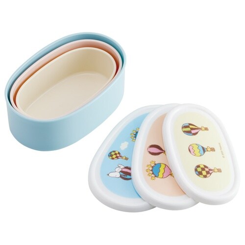 弁当箱 3個セット 抗菌シール容器3Pセット