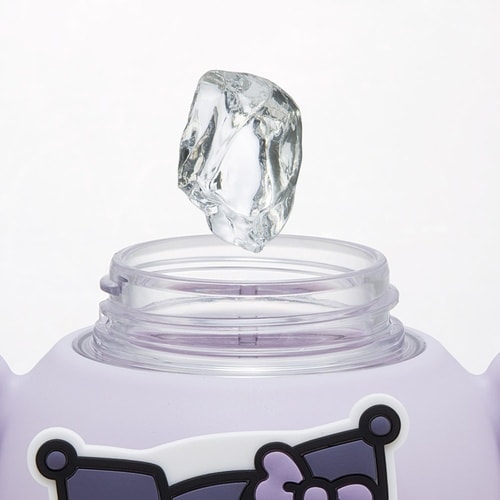水筒 650ml ラバーマスコット付ストローボトル