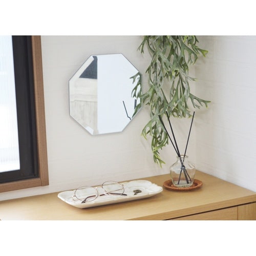 スタンドミラー モーメント 八角形