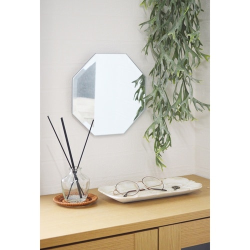 スタンドミラー モーメント 八角形