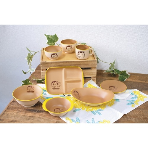 丼鉢 おさるのジョージ CG 塗どんぶり