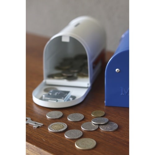 貯金箱 ポストジェネラル メールボックス ブラック