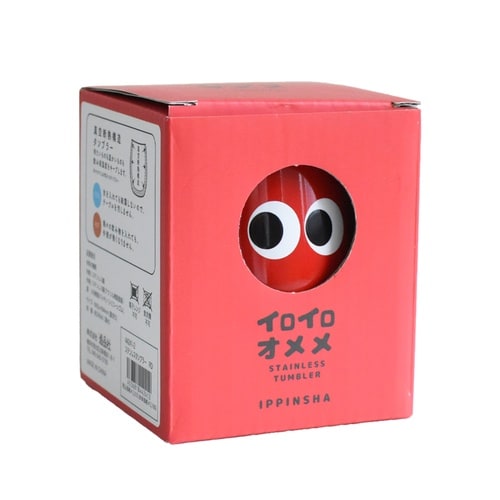 タンブラー イロイロオメメ レッド