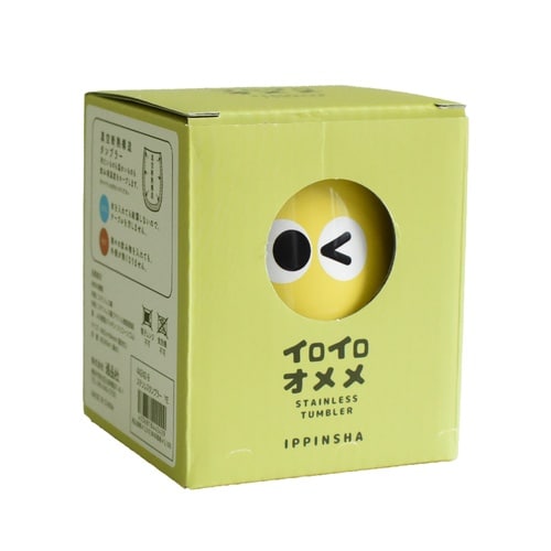 タンブラー イロイロオメメ イエロー