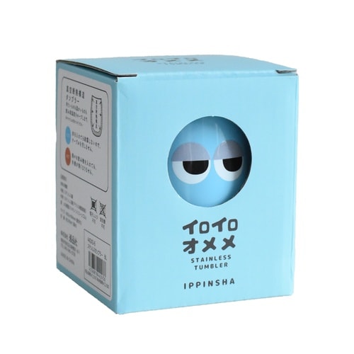 タンブラー イロイロオメメ ブルー