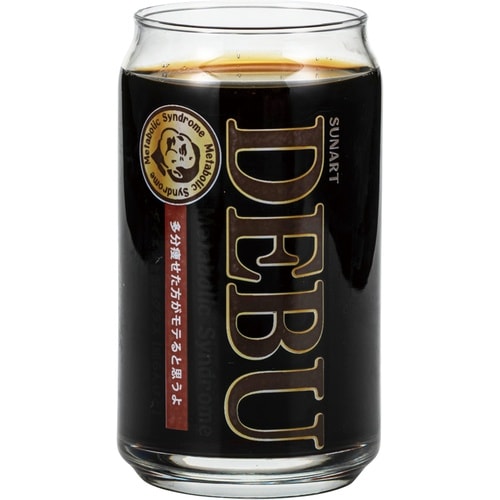 グラス 360ml 缶型グラス DEBUグラス