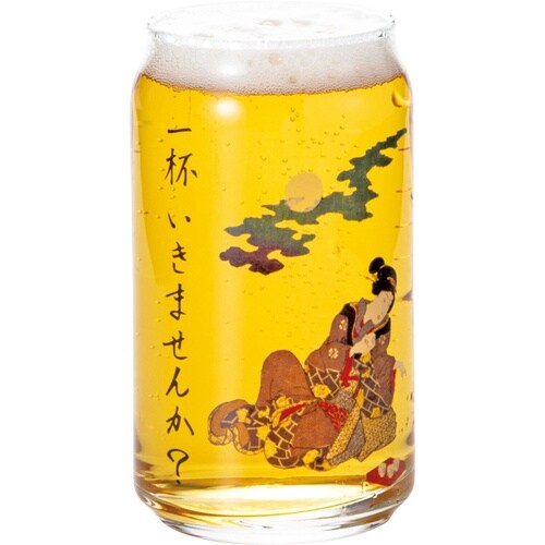 グラス 360ml 缶型グラス おさそい