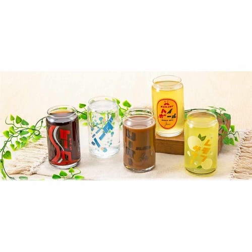 グラス 360ml 缶型グラス ソーダ