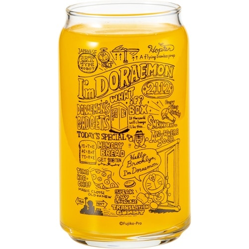 グラス 360ml 缶型グラス ドラえもん