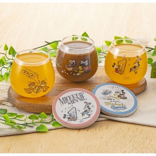 グラス 290ml ミッキーマウス×ドナルドダック