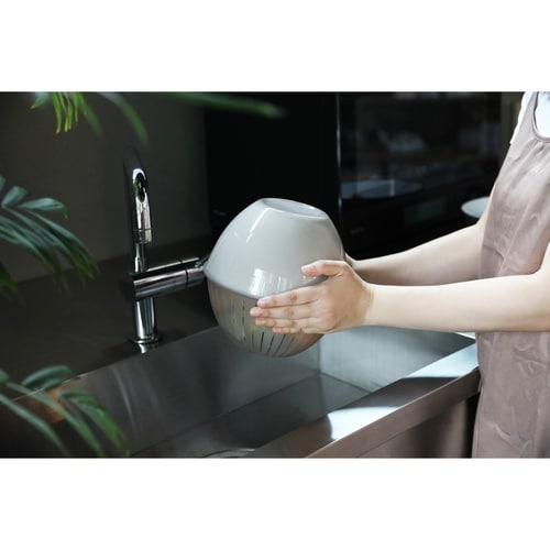 抗菌耐熱レンジザルボウル 5P グレー